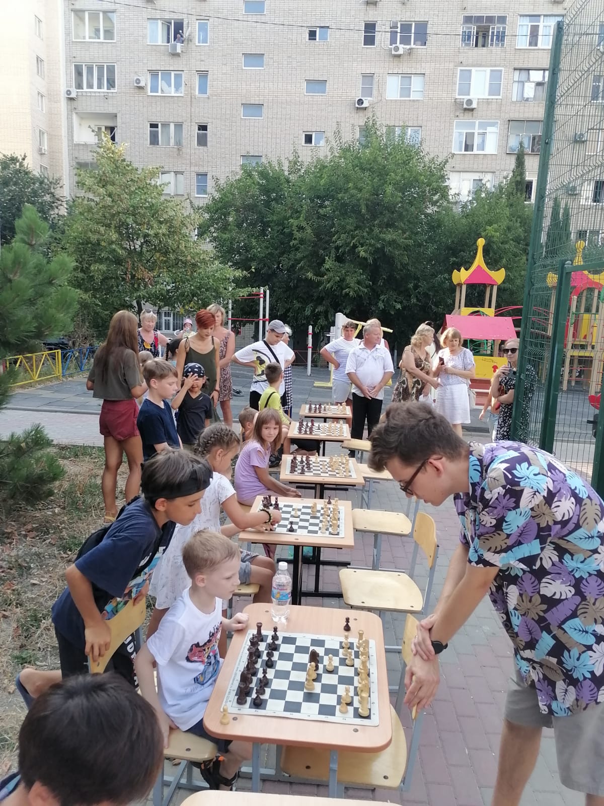Сеанс одновременной игры по шахматам
